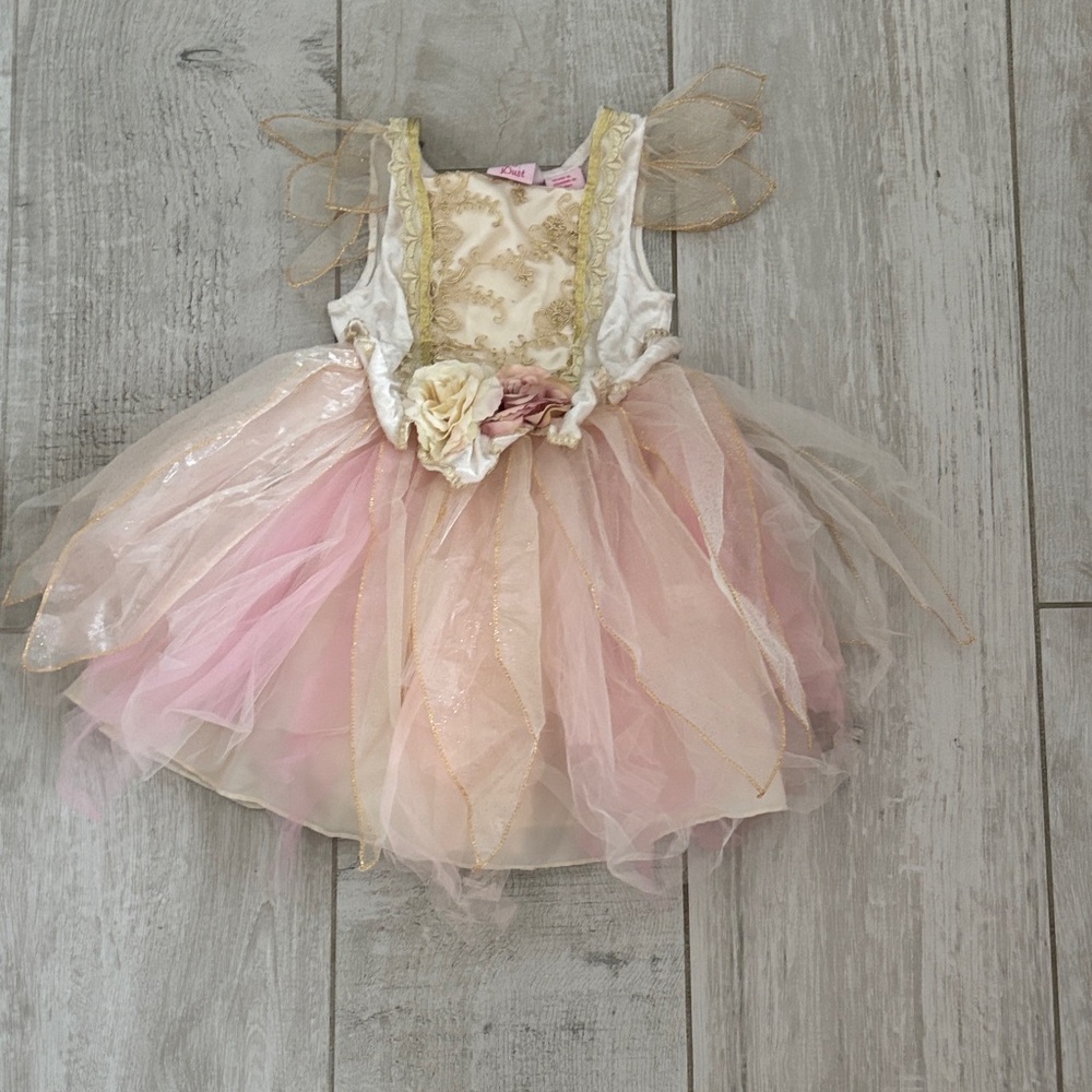 Fairy Princess Kids Costume - Pink and Gold